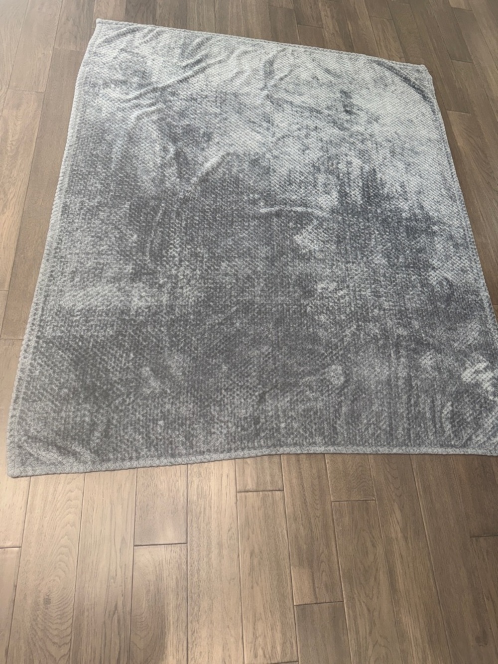 Hyde park Soft Plush blue Throw Blanket 70x57